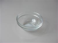 【72個セット】スタックボール12cm　お皿　ガラス　クリア　透明　ボール　　φ121*H55mm　P0624　【代引不可】