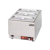 【新品・送料無料・代引不可】マルゼン電気卓上ウォーマー　厨房機器　調理機器　MEW-350C　W350*D550*H260(mm)　タテ型