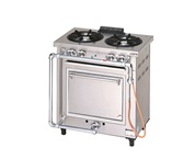 【新品・送料無料・代引不可】マルゼン ガスレンジ　DXタイプ　厨房機器　調理機器　MGRD-074D　W750*D450*H800(mm)