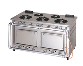 【新品・送料無料・代引不可】マルゼン ガスレンジ　DXタイプ　厨房機器　調理機器　MGRD-157D　W1500*D750*H800(mm)