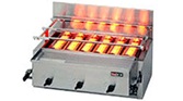 ガス赤外線グリラー(リンナイ)・下火式　厨房機器　調理機器　RGA-406B(A)　W780*D580*H305(mm)