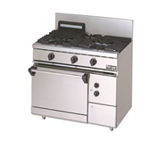 【新品・送料無料・代引不可】マルゼン ガスレンジ　NEWパワークックシリーズ　厨房機器　調理機器　RGR-0963D　W900*D600*H800(mm)