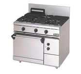 【新品・送料無料・代引不可】マルゼン ガスレンジ　NEWパワークックシリーズ　厨房機器　調理機器　RGR-0972D　W900*D750*H800(mm)