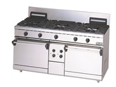 【新品・送料無料・代引不可】マルゼン ガスレンジ　NEWパワークックシリーズ　厨房機器　調理機器　RGR-1565D　W1500*D600*H800(mm)