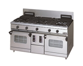 ガスレンジ　NEWパワークックシリーズ　厨房機器　調理機器　RGR-1575WXCD　W1500*D750*H800(mm)
