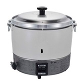 【代引不可】ガス炊飯器(リンナイ)　3升炊き　厨房機器　調理機器　RR-300C　　W492*D423*H426(mm)