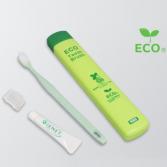 200個 エコ歯ブラシセットゲース付き歯ブラシ　シオンアルファH35 28穴　ETB-001