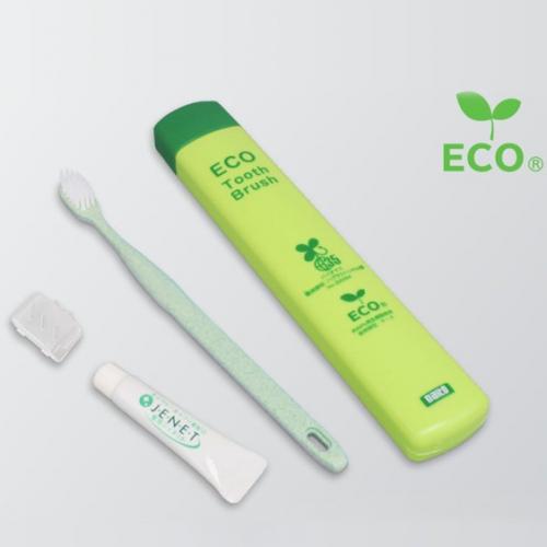 200個 エコ歯ブラシセットゲース付き歯ブラシ　シオンアルファH35 28穴　ETB-001