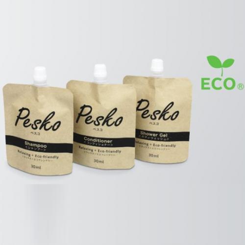 360個 PESKO(ペスコ)シャンプー、コンディショナー、ボディウオッシコ (30個x12箱)