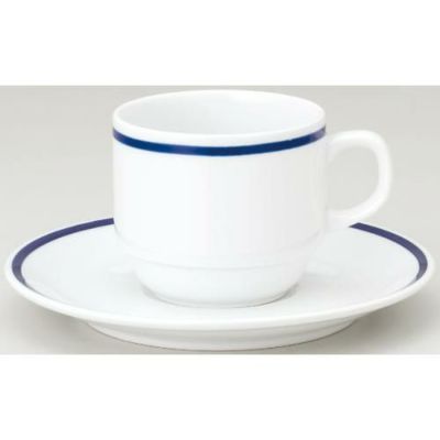 10個セット スタックコーヒー碗 碗+受皿