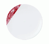 10個/セット　フラットメタ20cm レッド