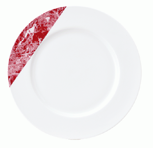 10個/セット　ワイドリム24cm レッド