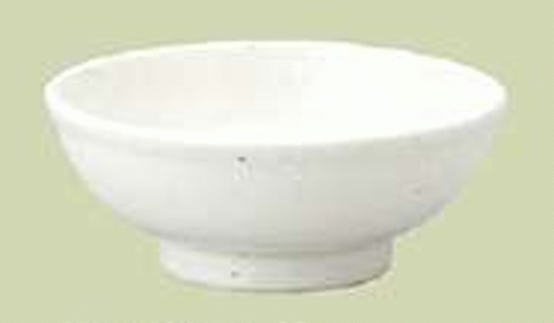 【代引不可】業務用　和風中華 粉引　玉渕12cm鉢　[115×45(mm)・230cc]