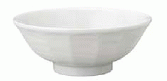 【代引不可】20cmけずり丼　白　アルミナ磁器　食器　88265001　W195*H80(mm)　1100cc
