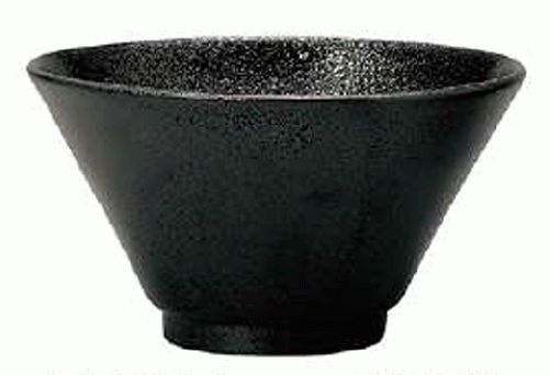 【代引不可】業務用　和風中華 黒耀　切立15cm深丼　[148×85(mm)・600cc]　88350071