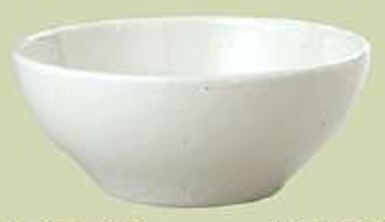 【代引不可】16cmボール　粉引　アルミナ磁器　業務用食器　76816073　φ162*H66(mm)