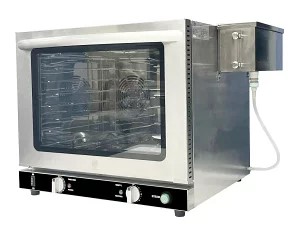  業務用電気コンベクションオーブン水タンク式 保証1年　送料無料　代引不可 三省堂実業　業務用電気コンベクションオーブン水タンク式水道接続不要　小型ベーカリー　オーブンスチーム機能付き　パントースター　パン焼き機　単相200V　STTE66G【代引不可】