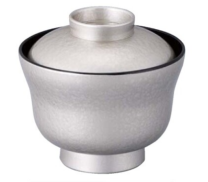 【耐熱ABS樹脂】 3.5寸かすみ椀　シャンパンゴールドアクア内黒　親・蓋  2-252-4　φ105*H96(mm) 【代引き不可】
