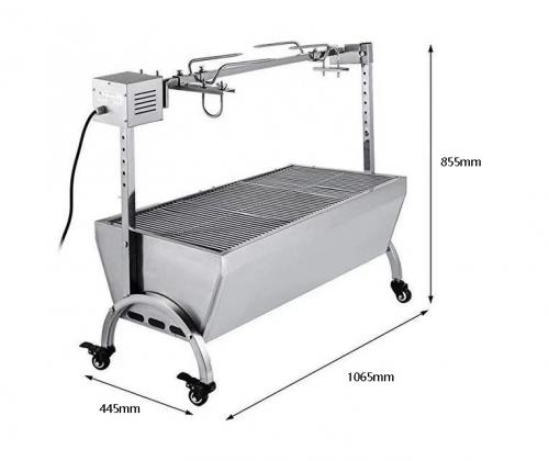 STA02 電動回転式炭火肉丸焼き機(羊、子豚)W1065*W445*H948mm　送料無料