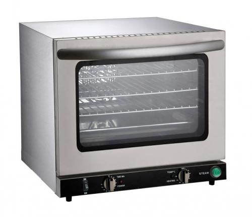 三省堂実業 業務用電気コンベクションオーブン 小型ベーカリーオーブン スチーム機能付き パントースター パン焼き機 単相200V　STTE66F