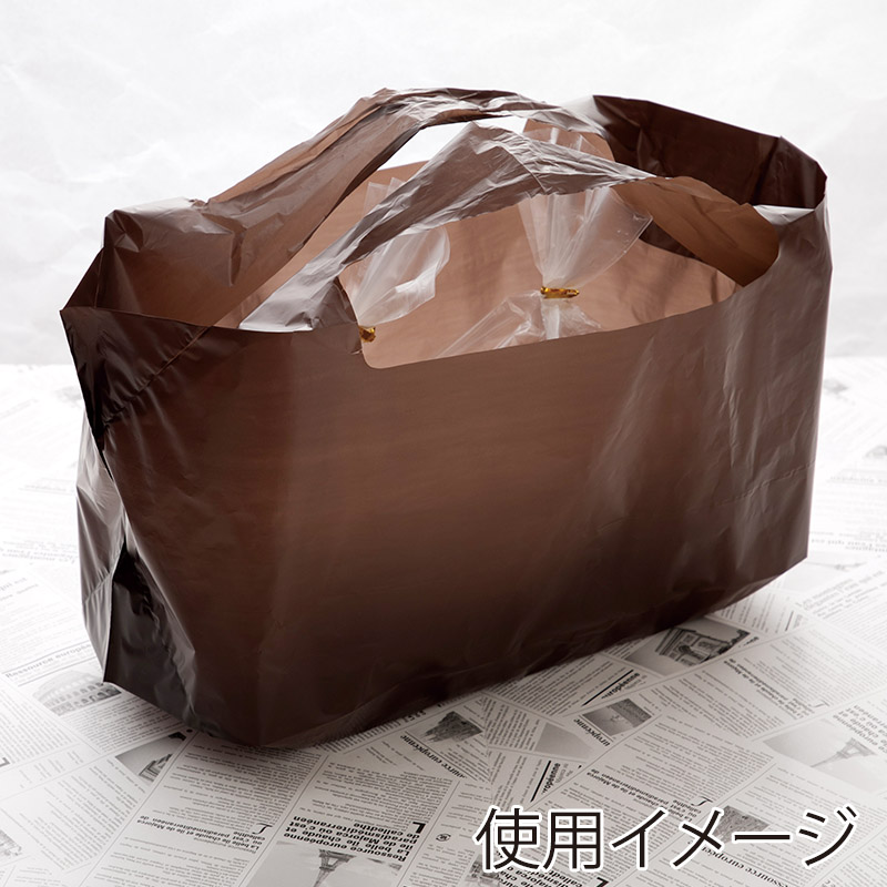 【業務用】【パン包材】大阪ポリエチレン販売　スカンジーバッグ 無地(大)　1125　HDPE0.03×510×205+上70+底90　1000枚入り