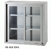 【新品・送料無料・代引不可】 タニコー　吊戸棚/アクリル戸タイプ  (高さ900mm)　TRE-HCB-90HG　W900*D350*H900