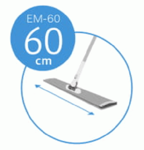マイクロファイバー軽量モップEM-60(60cm)