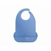 20枚 深型ポケット付き食事用エプロンDSE-B(ブルー)