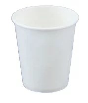 【業務用】【ケース販売】【使い捨て】尚美堂　フジナップ　フジハイパ一紙コップ 7oz　205cc　18330　口径φ72×高さ79×底径φ50mm　3000個(100個×30本)/ケース×3ケース　白無地