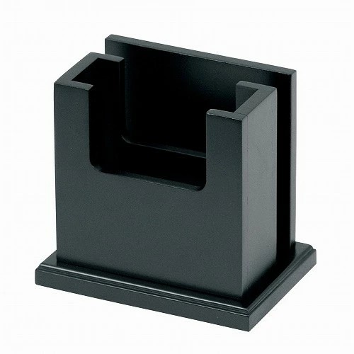 10個 木製 ナプキン&メニュー立 MN-035 黒