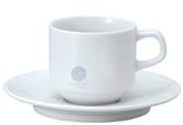 【白磁】スタック　コーヒー碗　アルミナ磁器　磁器　食器　31105001　W70*H68(mm)　180(cc)【代引き不可】