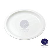 ポリプロピレン樹脂食器　白色(18cm)丸皿No.1722W　樹脂　食器　320103　φ179*H25(mm)【代引き不可】