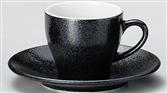 アルミナ磁器　コーヒー碗　黒御影　磁器　食器　41100070　190cc　φ79*H69(mm)【代引き不可】