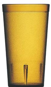 【Carlyle】スタッカブルSAN　アンバー　TB9.5　270ml　72個(ケース販売)　CR-3222【代引き不可】