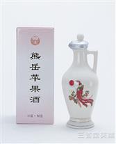 【送料無料(本州限定)・代引不可】熊岳リンゴ酒 [白壺]　15.5度　500ml×12本　SK0019　4214-2021