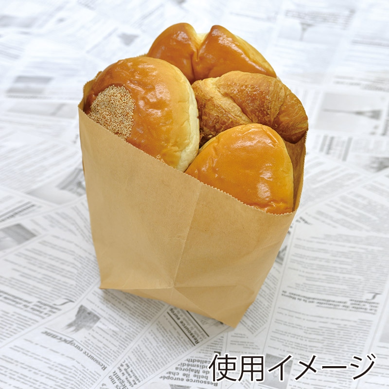 【業務用】【パン包材】大阪ポリエチレン販売　亀甲袋 200匁　2002　290(マチ125)×160　3000枚入り