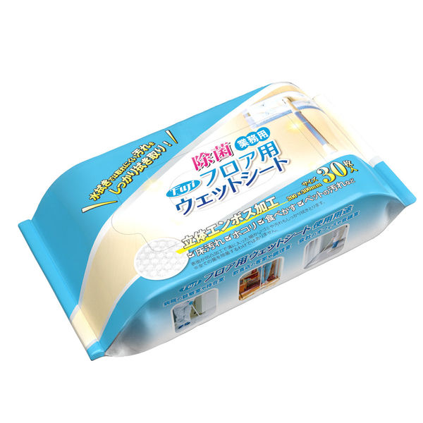 尚美堂 フジフロア用ウェットシート(30枚入) 20330 1セット(32袋入)×8ケース
