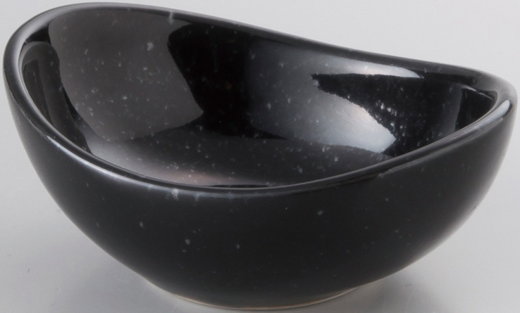 天河 黒御影 9cmビーンズボール 黒御影 9.2×7×3.8cm
