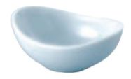 業務用 陶磁器 9cm ボール 9cmビーンズボール　青白磁[92×70×38]