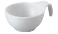 業務用 陶磁器 9cm ボール 9cm手付プチボール　超白磁[88×68×40]