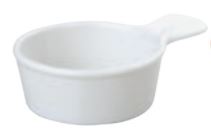 業務用 陶磁器 12cm 小鉢 12cm手付小鉢　超白磁[122×87×36]