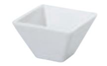 業務用 陶磁器 7cm ボール 7cmスクエアボール　超白磁[71×71×45]