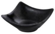 業務用 陶磁器 7cm 皿 7cm正角皿 黒御影[70×70×32]