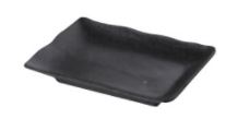 業務用 陶磁 18cm 皿 18cm焼物皿 黒耀[18Ox130x30]