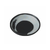 黒釉白刷毛3.0玉皿　厨房機器　調理機器　275-31-33E　Φ92*H20(mm)【代引き不可】