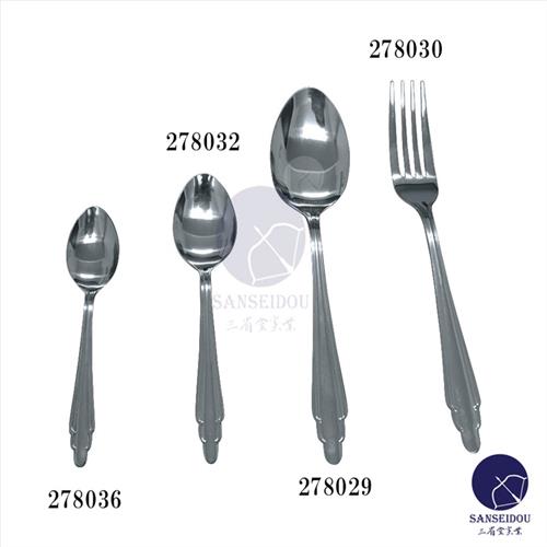 【100本セット】1本75円　ステンレスカトラリー　#1500ティースプーン　ステンレス　食器　卓上用品　278032　W30*L135(mm)【代引き不可】