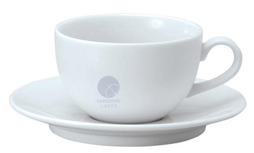 【白磁】カプチーノ碗　アルミナ磁器　磁器　食器　31104001　椀:W93*H60(mm)　220(cc)【代引き不可】