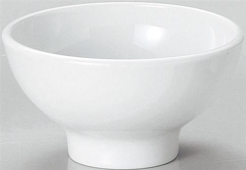 【白磁】深ボール12cm アルミナ磁器 磁器 食器 業務用  41312001 φ122*H64(mm)【代引き不可】