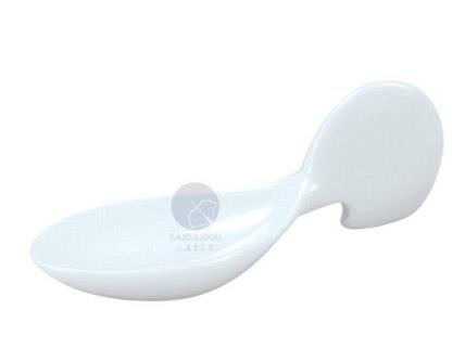 【白磁】10cmクロストレー　白　アルミナ磁器　*AMUSE*　アミューズ　75504001　W105*D40*H33(mm)【代引き不可】