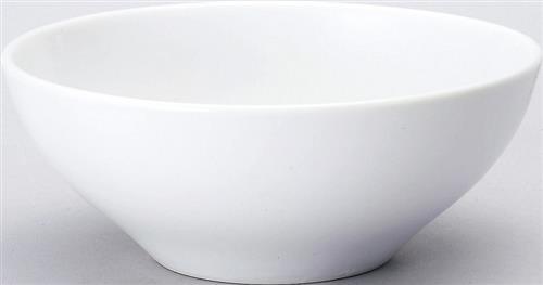 【白磁】ボール19cm　アルミナ磁器　磁器　食器　76819001　φ196*H76(mm)【代引き不可】